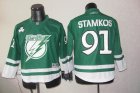 youth nhl jerseys tampa bay lightning #91 stamkos green