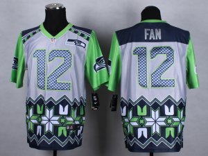 Nike Seattle Seahawks #12 Fan Jerseys(Style Noble Fashion Elite)