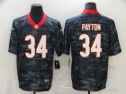 Mens Chicago Bears #34 Walter Payton 2020 Camo Limited Stitched Nike NF