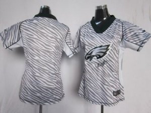 Nike Women Philadelphia Eagles Blank FEM FAN Zebra Jerseys