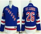 Youth nhl jerseys new york rangers #26 st.louis blue