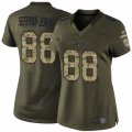 Women's Nike New York Jets #88 Austin Seferian-Jenkins Limited Green Salute to Service NFL Jersey