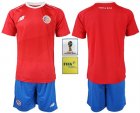 Costa Rica Home 2018 FIFA World Cup Soccer Jersey