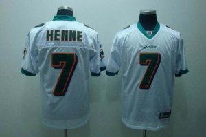 nfl miami dolphins #7 henne white