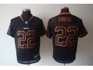 Nike NFL Chicago Bears #22 Matt Forte Lights Out Black Elite Jerseys