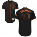 2016 Men San Francisco Giants #40 Madison Bumgarner Majestic Black Flexbase Authentic Collection Player Jersey