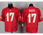 Nike san diego chargers #17 philip rivers red jerseys[Elite]