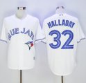 Toronto Blue Jays #32 Roy Halladay White New Cool Base Stitched Baseball Jersey