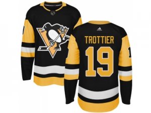 Adidas Men Pittsburgh Penguins #19 Bryan Trottier Black Alternate Authentic Stitched NHL Jersey