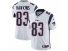 Mens Nike New England Patriots #83 Lavelle Hawkins Vapor Untouchable Limited White NFL Jersey