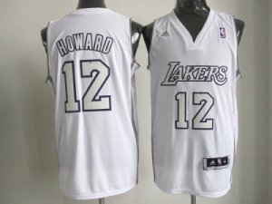 nba los angeles lakers #12 howard white[fullwhite]