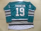 NHL San Jose Sharks #19 Joe Thornton blue