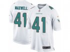 Nike Miami Dolphins #41 Byron Maxwell Game White NFL Jersey