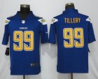 Nike Chargers #99 Jerry Tillery Blue 2019 NFL Draft First Round Pick Color Rush Limited Jersey