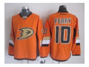 nhl jerseys anaheim ducks #10 perry orange[2014 new stadium]