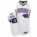 Mens Adidas Sacramento Kings #40 Arron Afflalo Authentic White Home NBA Jersey