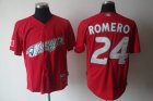 MLB Toronto Blue Jays #24 Romero red