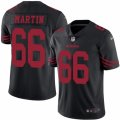 Youth Nike San Francisco 49ers #66 Marcus Martin Limited Black Rush NFL Jersey