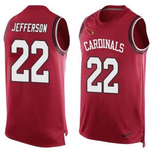 Nike Arizona Cardinals #22 Tony Jefferson Red Team Color Men\'s Stitched NFL Limited Tank Top Jersey