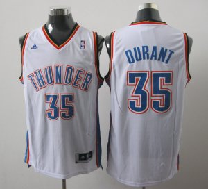 nba oklahoma city thunder #35 durant white[2011 swingman revolution 30]