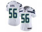 Women Nike Seattle Seahawks #56 Cliff Avril Vapor Untouchable Limited White NFL Jersey