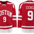 Boston University Terriers BU #9 Jack Eichel Red Stitched