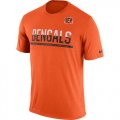 Mens Cincinnati Bengals Nike Practice Legend Performance T-Shirt Orange