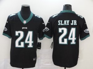 Nike Eagles #24 Darius Slay Jr Black Vapor Untouchable Limited Jersey