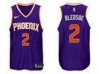 Nike NBA Phoenix Suns #2 Eric Bledsoe Jersey 2017-18 New Season Purple Jersey