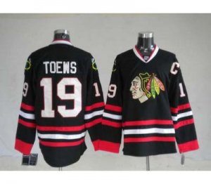 nhl chicago blackhawks youth #19 toews black