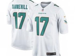 Nike NFL Miami Dolphins #17 Ryan Tannehill white Jerseys(Game)