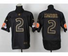 Nike jerseys cleveland browns #2 manziel black[Elite gold lettering fashion]