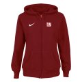 Women New York Giants Ladies Tailgater Full Zip Hoodie red