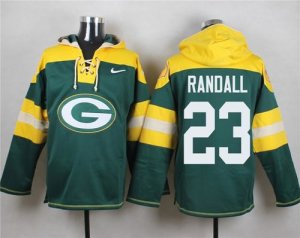 Nike Green Bay Packers #23 Damarious Randall Green Player Pullover Hoodie