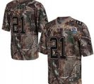 Nike 49ers #21 Frank Gore Camo With Hall of Fame 50th Patch NFL Elite Jersey