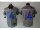 Nike NFL Buffalo Bills #14 Ryan Fitzpatrick Grey Jerseys[Shadow Elite]