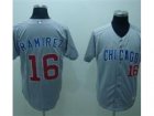 MLB Chicago Cubs #16 Aramis Ramirez jerseys gray