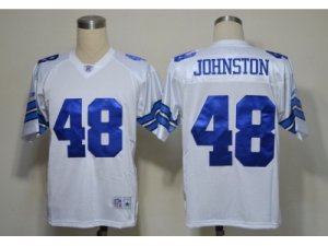 nfl jerseys dallas cowboys #48 johnston white[legends]