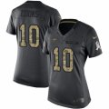 Women's Nike New Orleans Saints #10 Brandin Cooks Limited Black 2016 Salute to Service NFL Jersey