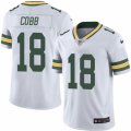 Mens Nike Green Bay Packers #18 Randall Cobb Limited White Rush NFL Jersey