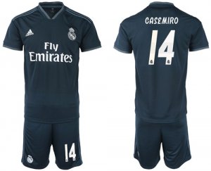 2018-19 Real Madrid 14 CASEMIRO Away Soccer Jersey