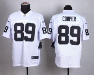 Nike Oakland Raiders #89 Amari Cooper white jerseys(Elite)