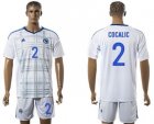 Bosnia Herzegovina #2 Cocalic Away Soccer Country Jersey