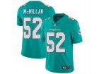 Nike Miami Dolphins #52 Raekwon McMillan Vapor Untouchable Limited Aqua Green Team Color NFL Jersey