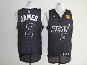 nba miami heat #6 james black[full black]2011 finals