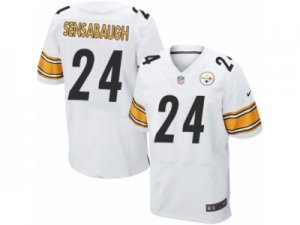 Mens Nike Pittsburgh Steelers #24 Coty Sensabaugh Elite White NFL Jersey