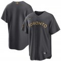 Blue Jays Blank Charcoal Nike 2022 MLB All-Star Cool Base Jersey