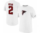 Matt Ryan Atlanta Falcons 2# Nike Player Name & Number T-Shirt â€“ white