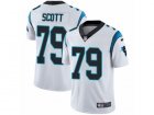 Mens Nike Carolina Panthers #79 Chris Scott Vapor Untouchable Limited White NFL Jersey