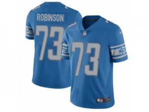 Nike Detroit Lions #73 Greg Robinson Elite Light Blue Team Color NFL Jersey